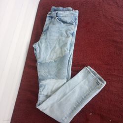 Divided H&M skinny biker stretch jeans size 31 for Men