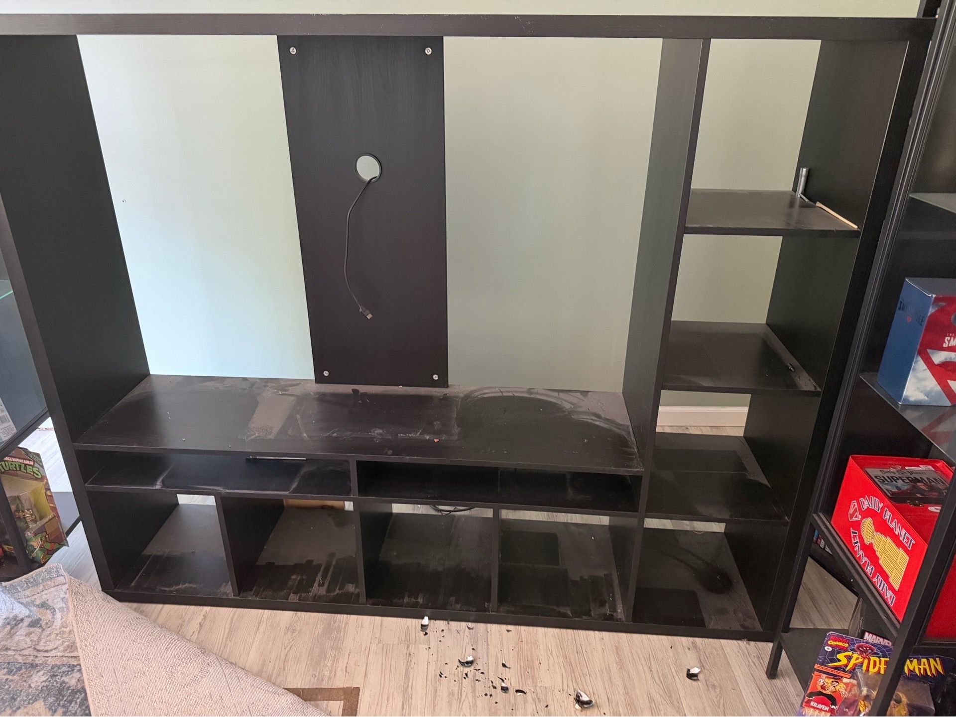 Tv entertainment console