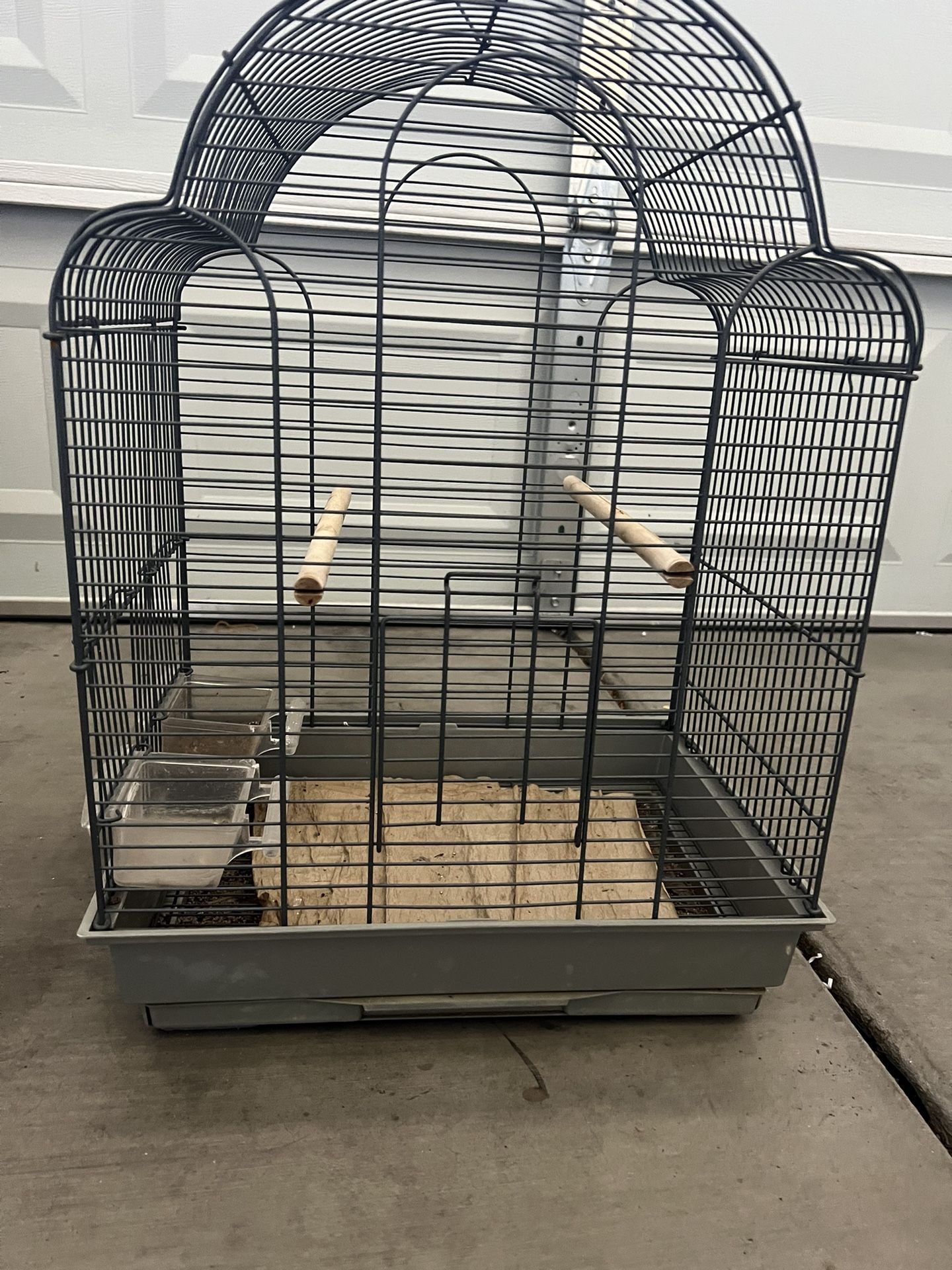 Small Parakeet Wire Bird Cage as Bird Travel Gage