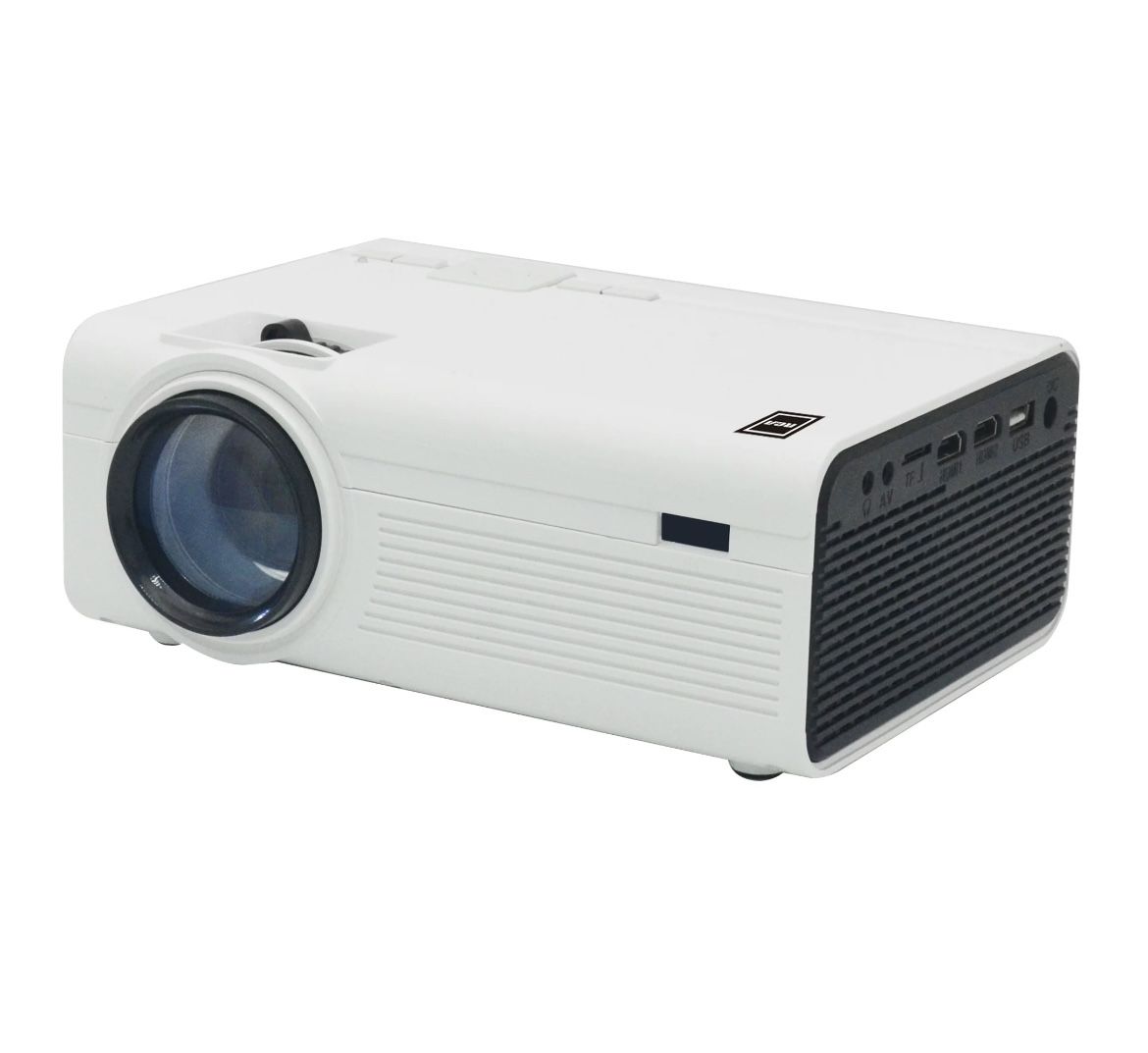 New RCA 480P LCD Home Theater Projector - Up to 130" RPJ136, 1.5 LB, White