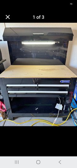 Kobalt 45-in x 62.5-in 3-Drawer Workbench