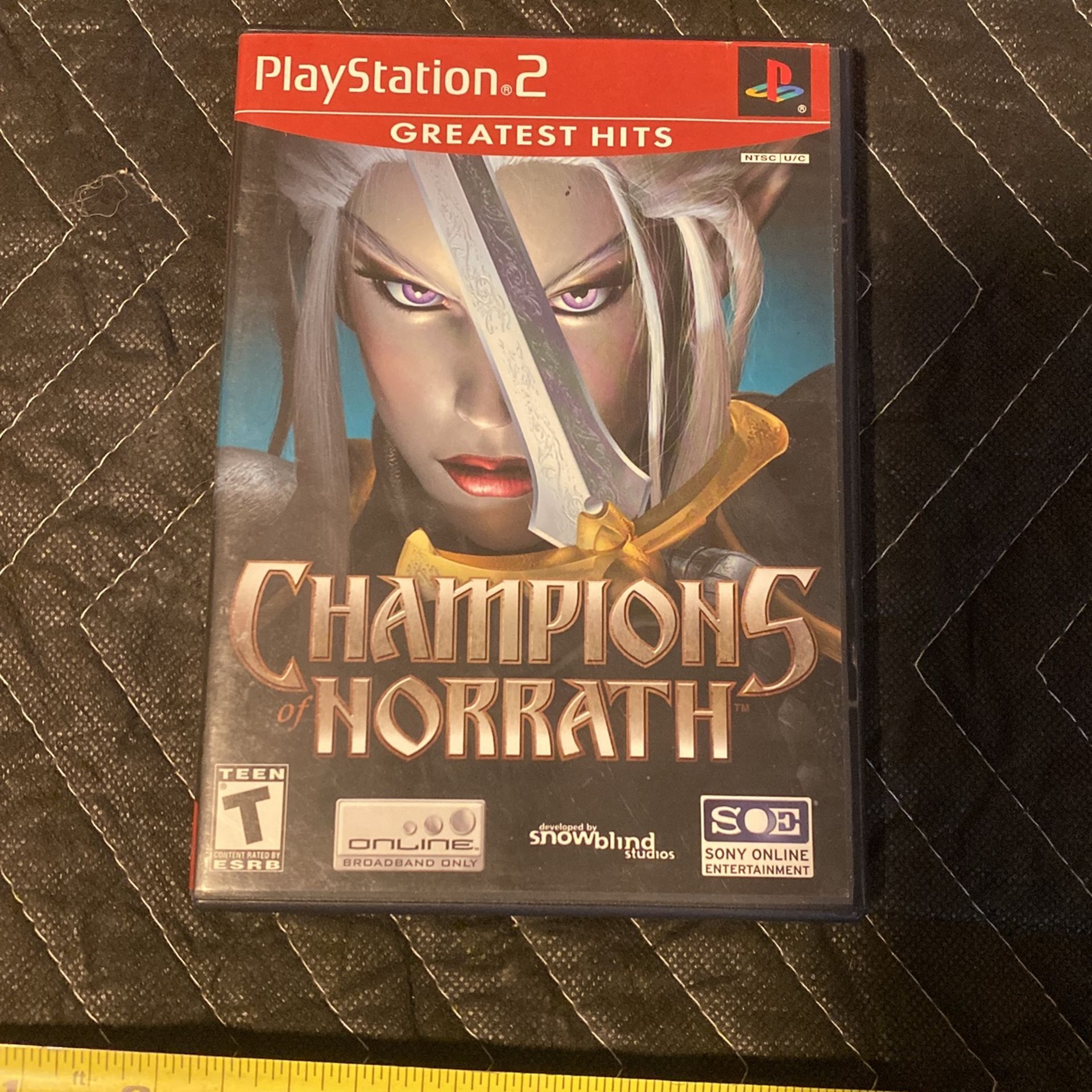 Champions Of Norrath Greatest Hits Ps2 Video Game
