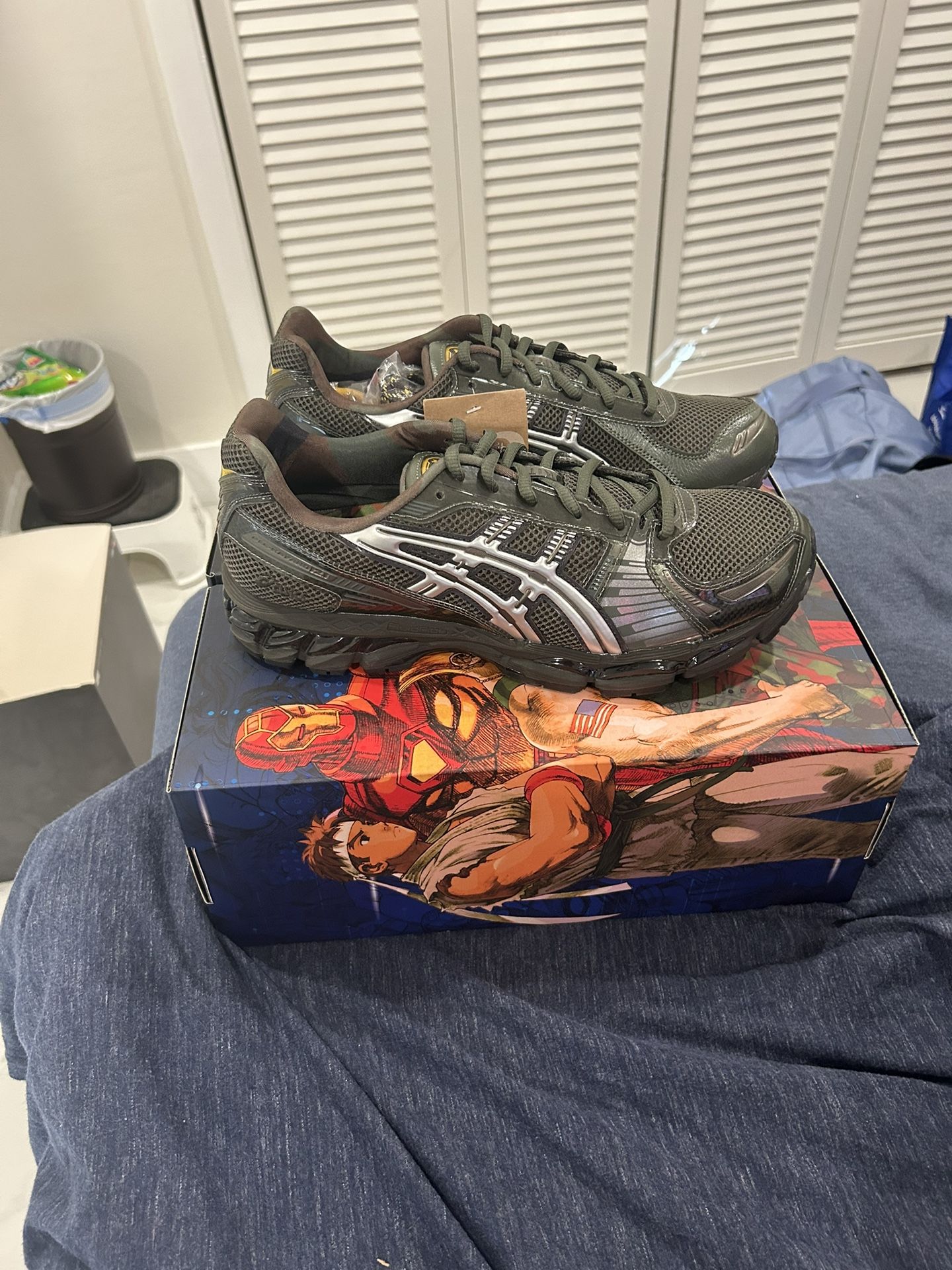 ASICS Kith Marvel vs Capcom Captain America x Guile size 11 Jordan off white Supreme Yeezy Dunk Gucci