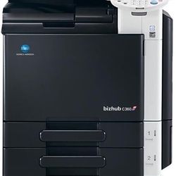 Lot of 2 Konica Minolta BizHub C360 A3 Color Copier Printer Scan Duplex 36 PPM