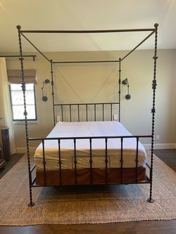 Iron Bed Frame Queen