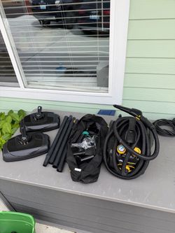 McCulloch MC1375 Canister Steam Cleaner 1500W w/ Accessories
