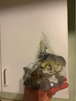 Wolf ornament