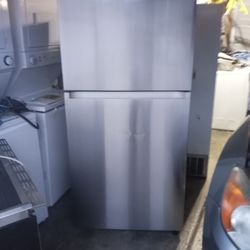 Nice And Clean Stainless Refrigerator Samsung 