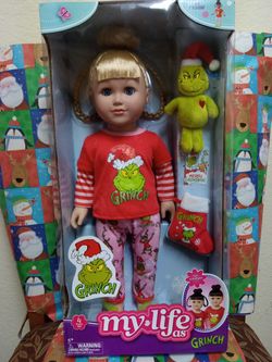 Brand New Mylife Cindy Lou Who Doll Xmas