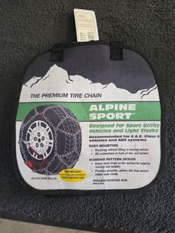 Snow tire chain