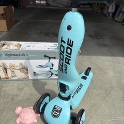 Scoot & Ride 2-in-1