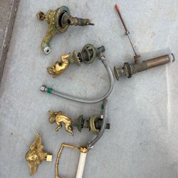 Vintage Gold Plated Faucet ( Hesperia Ca )