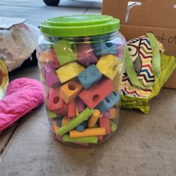 Toys, Wine Rack Lamps Bag