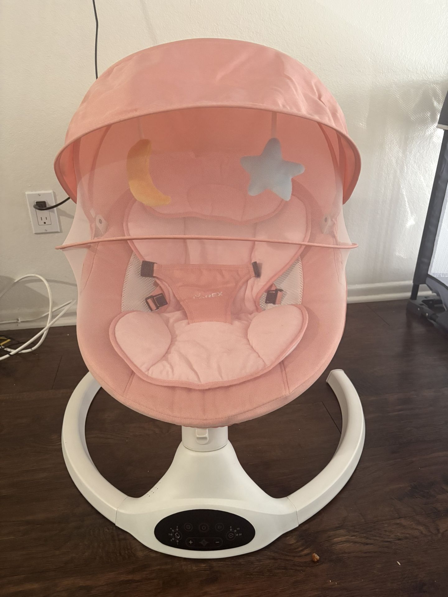 Pink Baby swing