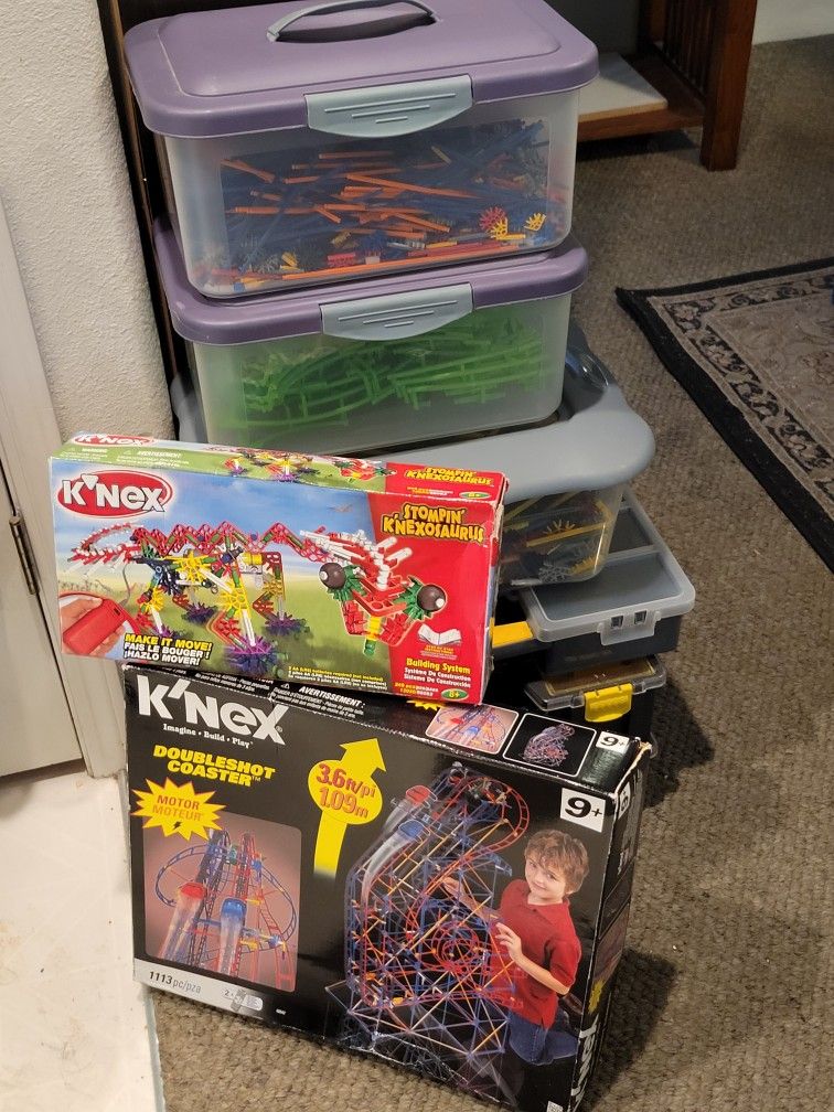 Huge K'NEX Building Toy Collection