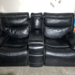 Leather Couch 