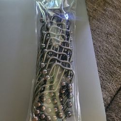 Bronze Shower Curtain Hooks 12 Pieces