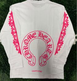 Chrome, white long sleeve shirt