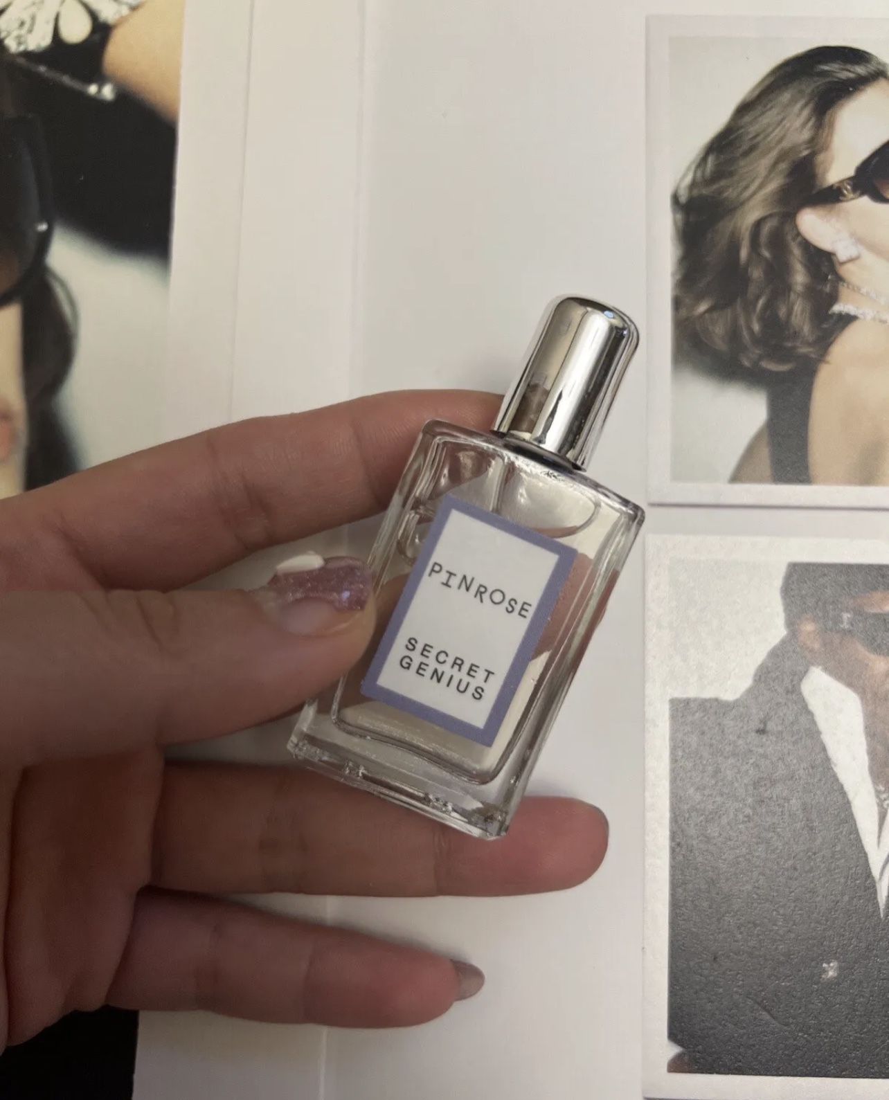 NEW Pinrose “Secret Genius” Eau De Parfum Perfume Mini Size (.3 oz)