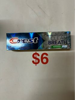 Crest Clean Breath Peppermint Toothpaste