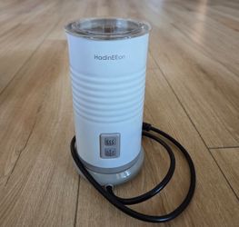 Electric Milk Frother for Warm or Cold Milk Prep