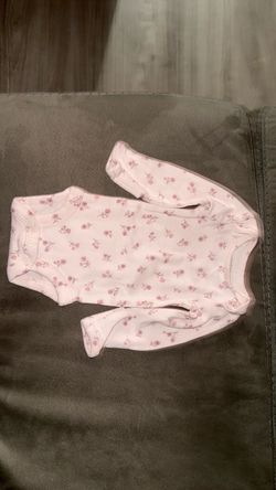 Preemie Flower Onsie