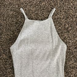 Basic Gray Bodysuit