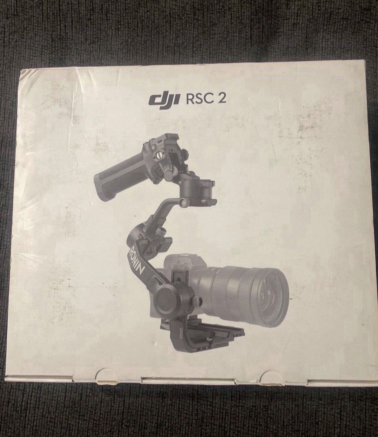 DJI RSC 2 Combo - 3-Axis Gimbal Stabilizer for DSLR and Mirrorless Camera, Nikon, Sony, Panasonic, Canon, Fujifilm,