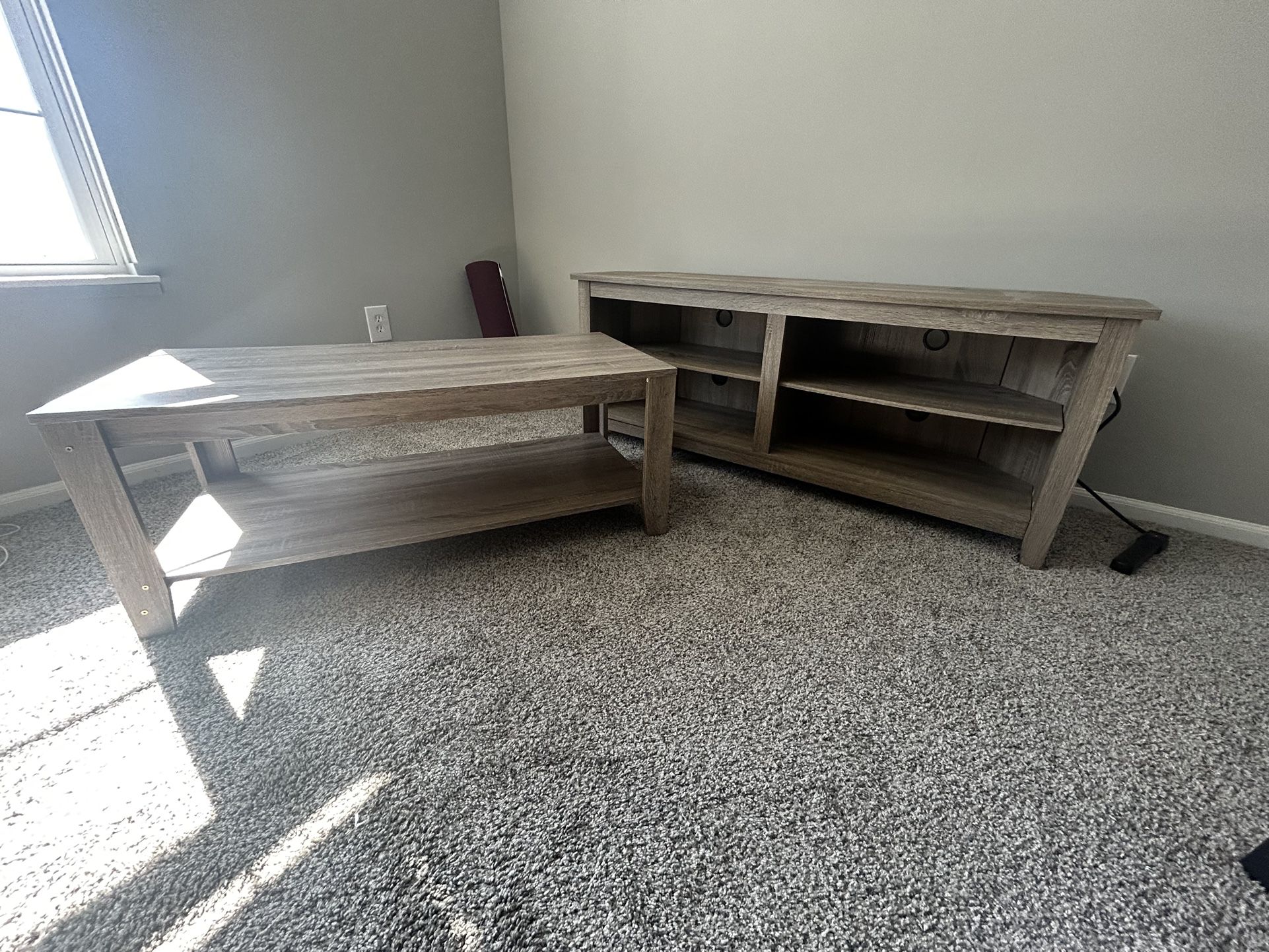 Entertainment Stand + Coffee Table Bundle