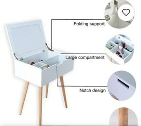 VANATY TABLE WITH MIRRIOR