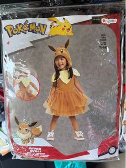 Pokémon Eevee Kids Costume Size L (4-6X)