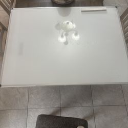 Aluminio Plateado Dry Erase White Board