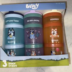 Bluey Whiskware Snack Containers 
