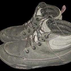 KURU Quest Black and Purple Hiking Boots