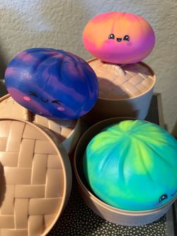 Tie Dye Orb Squishy Dumplings