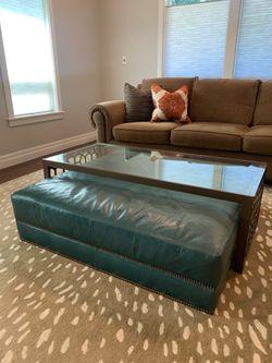 Cocktail Table and Ottoman