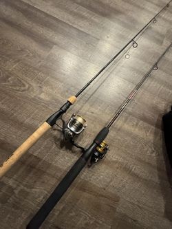 Pair Of Ugly Gx2 And Lite Series With Daiwa Reels. 
