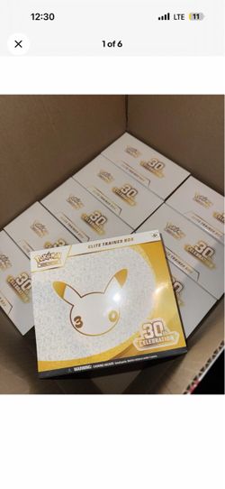 Pokémon 30th anniversary TCG trading cards ETB