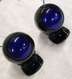 Blue fog lights