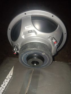IMAGE. DYNAMICS BASS WOOFER