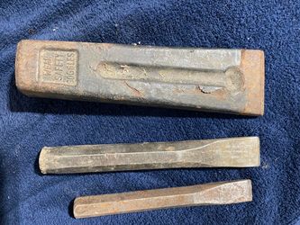 Set of 3 steel splitting malls