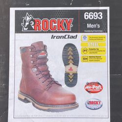 Rocky Steel Toe Work Boots