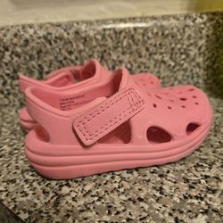 Cat and jack pink sandals baby girl toddler size 5