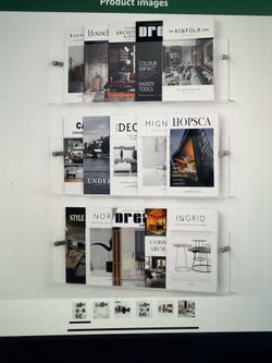 3 Acrylic Brochure Holders