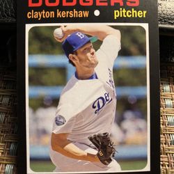 2013 Topps Update: 1971 Topps Minis Clayton Kershaw