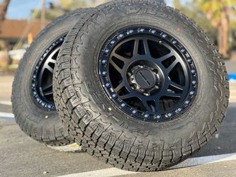 17 Method wheels rims with Falken tires Toyota Tacoma 4Runner FJ Cruiser Lexus GX