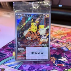 Japanese promo card “Detective Pikachu” (098/SV-P)