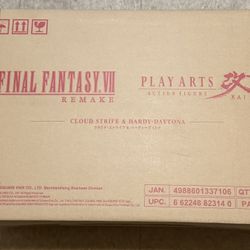 New! Sony PlayStation FINAL FANTASY VII Collectible Figures 