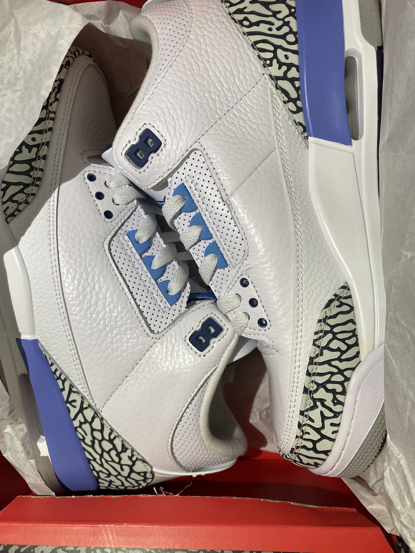 Jordan 3 Unc DEADSTOCK