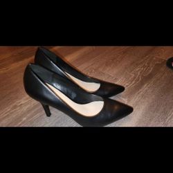 Nine West Women's Size 8.5 Black Heels